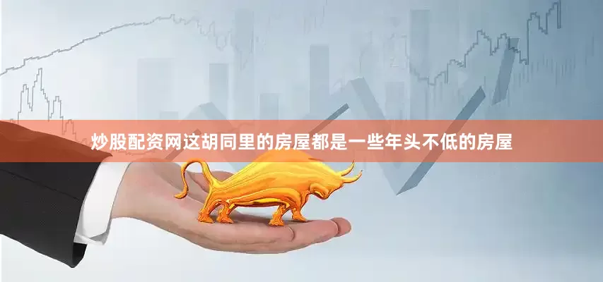 炒股配资网这胡同里的房屋都是一些年头不低的房屋